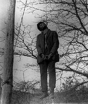 Lynching of unknown man